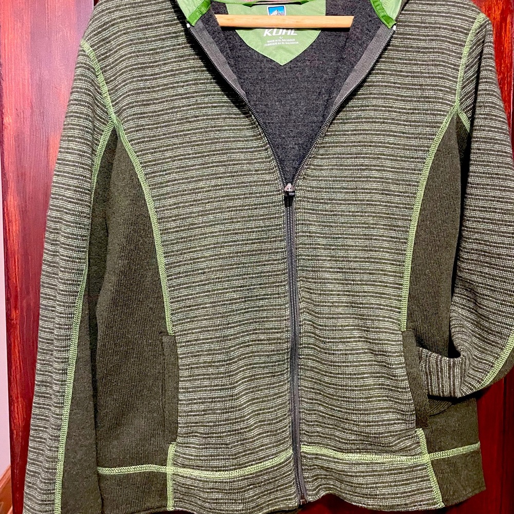 Kuhl Wool Blend HoodieWomen’s Sz L Great for Travel